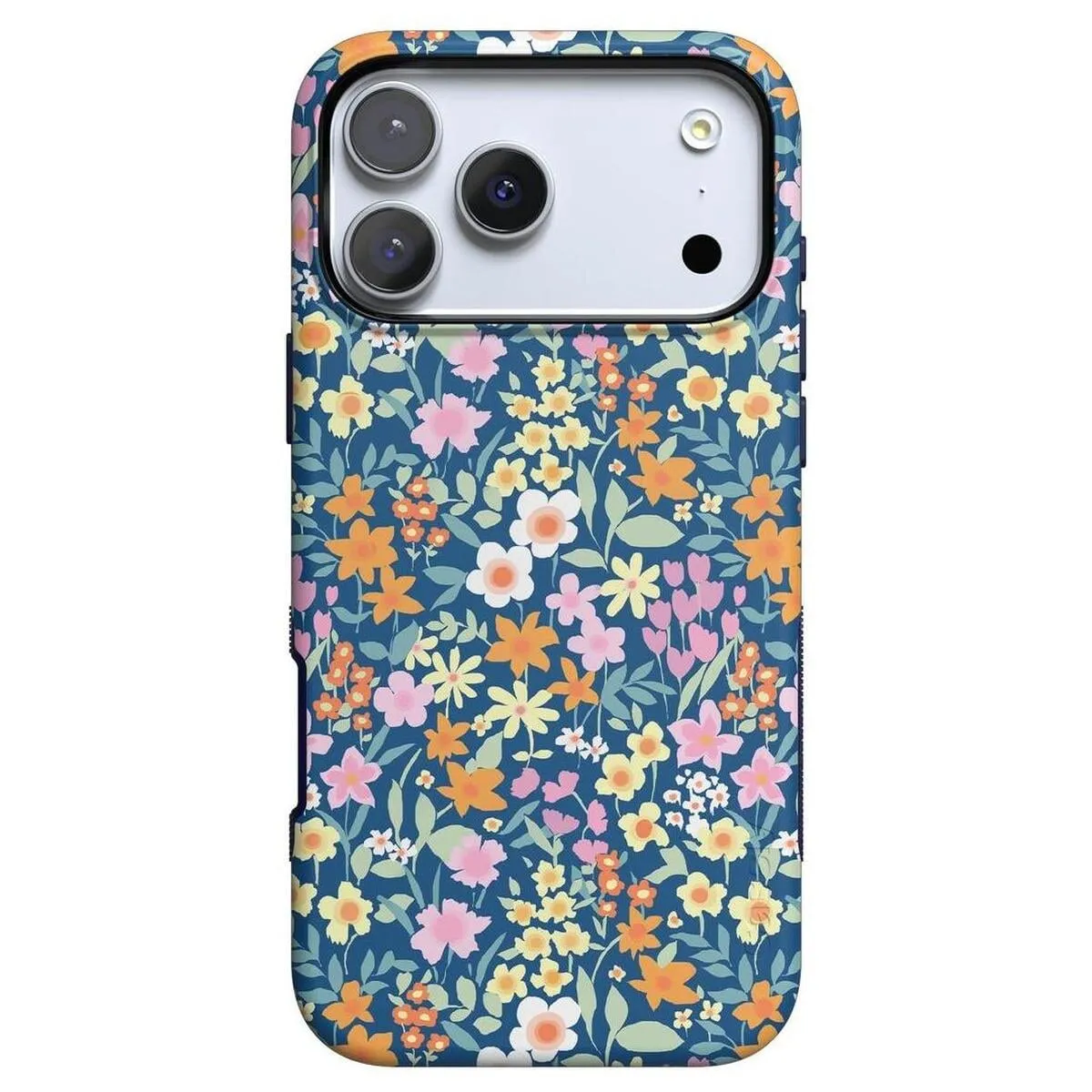 Handcrafted Design Full Bloom | Navy Floral Case