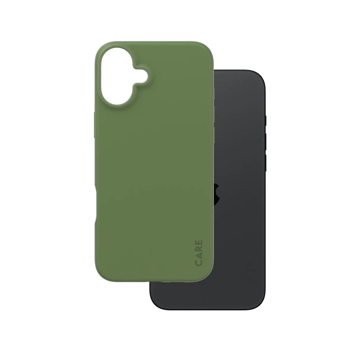 CARE by PanzerGlass? Case Green iPhone 16 Plus Durable Quality Travel Friendly