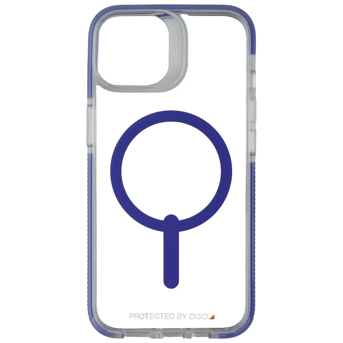 ZAGG Santa Cruz Snap Series Case for iPhone 14 - Periwinkle/Clear Fashion Touch