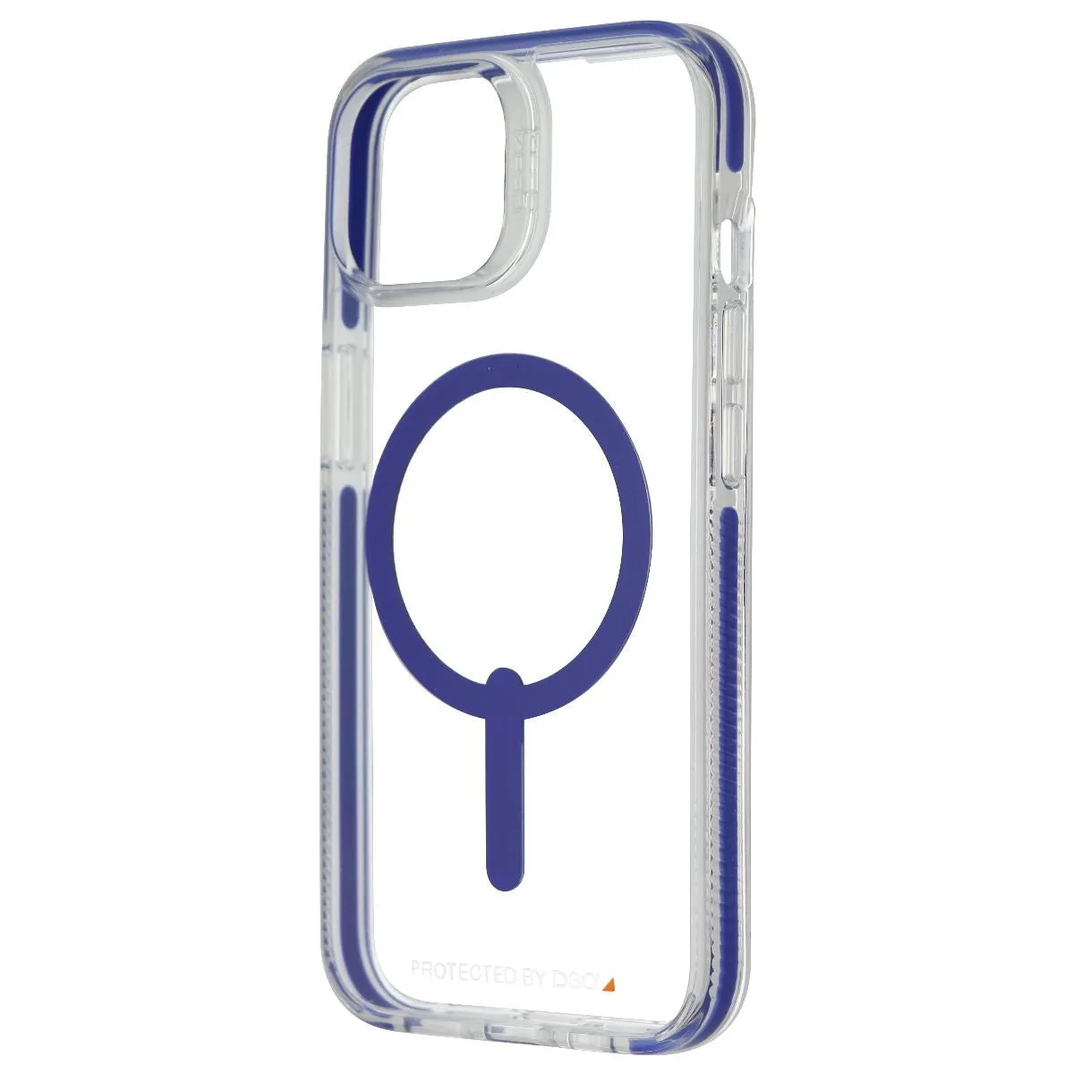 Durable Frame ZAGG Santa Cruz Snap Series Case for iPhone 14 - Periwinkle/Clear