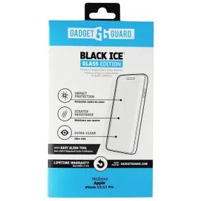Bubble Free Max Gadget Guard Black Ice Glass Edition for Apple iPhone 13 and 13 Pro
