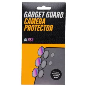Gadget Guard Glass Camera Protector for Samsung Galaxy S24  (Plus) - Black Full Screen Protection Precision Cut