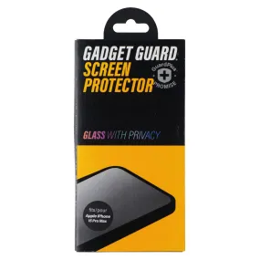 Gadget Guard Glass Screen Protector for Apple iPhone 15 Pro Max - Privacy Screen Armor Film Everyday Use