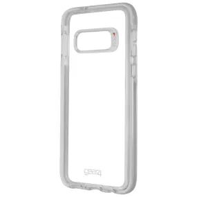 Polished Texture Design Gear4 Piccadilly Series Case for Samsung Galaxy S10e - White / Transparent