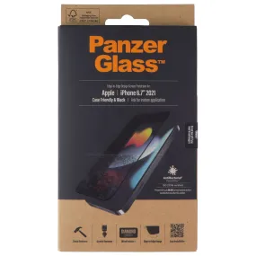 Screen Shield Elite PanzerGlass Case Friendly Screen Protector for Apple iPhone 13 Pro Max - Black