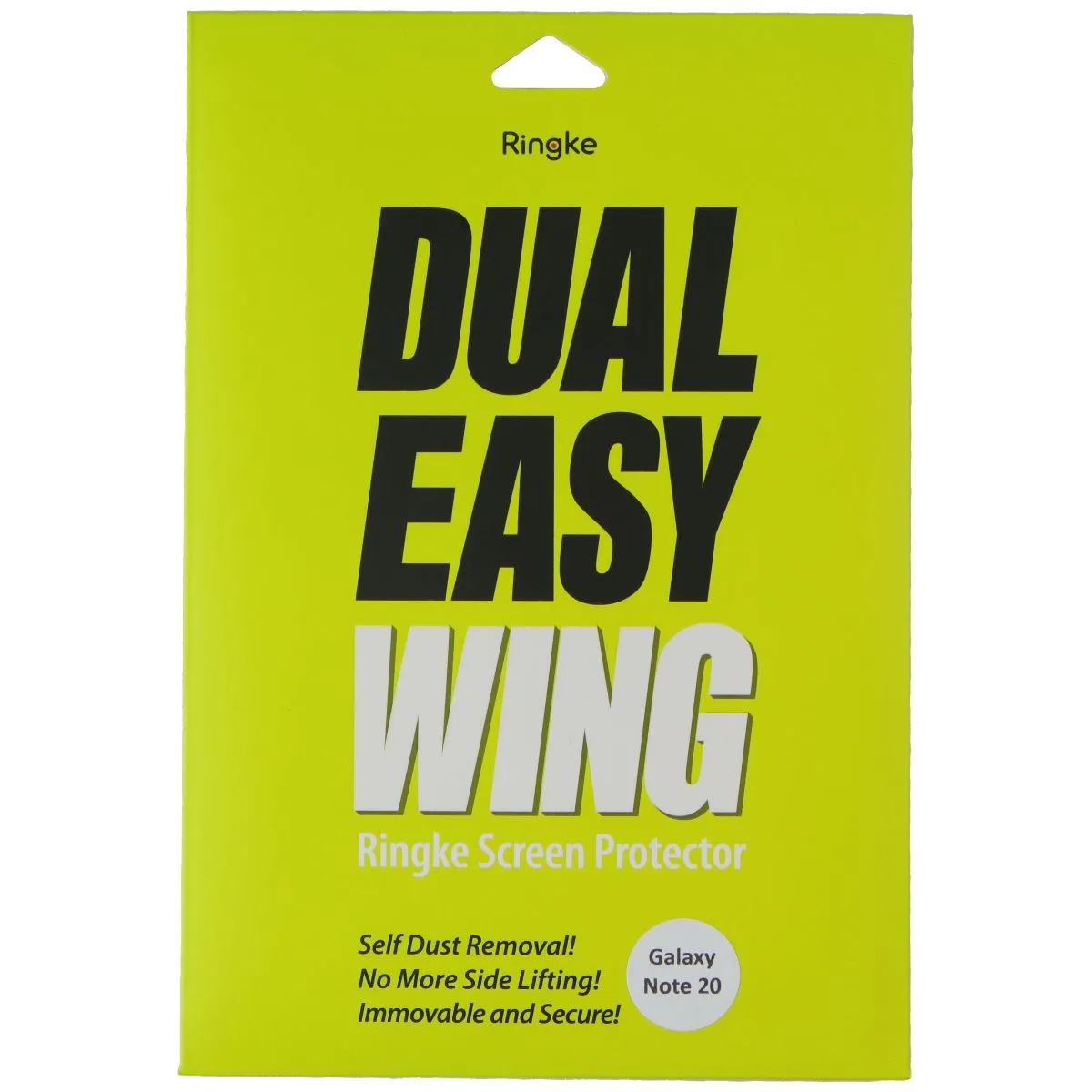 Ringke Dual Easy Wing Screen Protector for Samsung Galaxy Note 20 - 2 Pack anti fingerprint Self healing