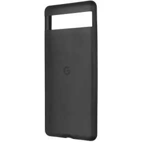 Google Official Protective Phone Case for Google Pixel 6a - Charcoal Lightweight accessory Hybrid Build
