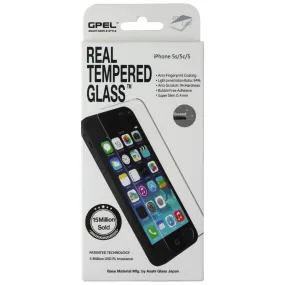 GPEL Real Tempered Glass Screen Protector for Apple iPhone 5s/iPhone 5c/iPhone 5 easy installation protector car mount phone protector