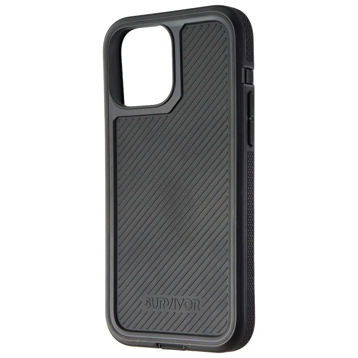 Griffin Survivor Earth Series Hybrid Case for iPhone 13 Pro Max - Black Hybrid Texture Layer