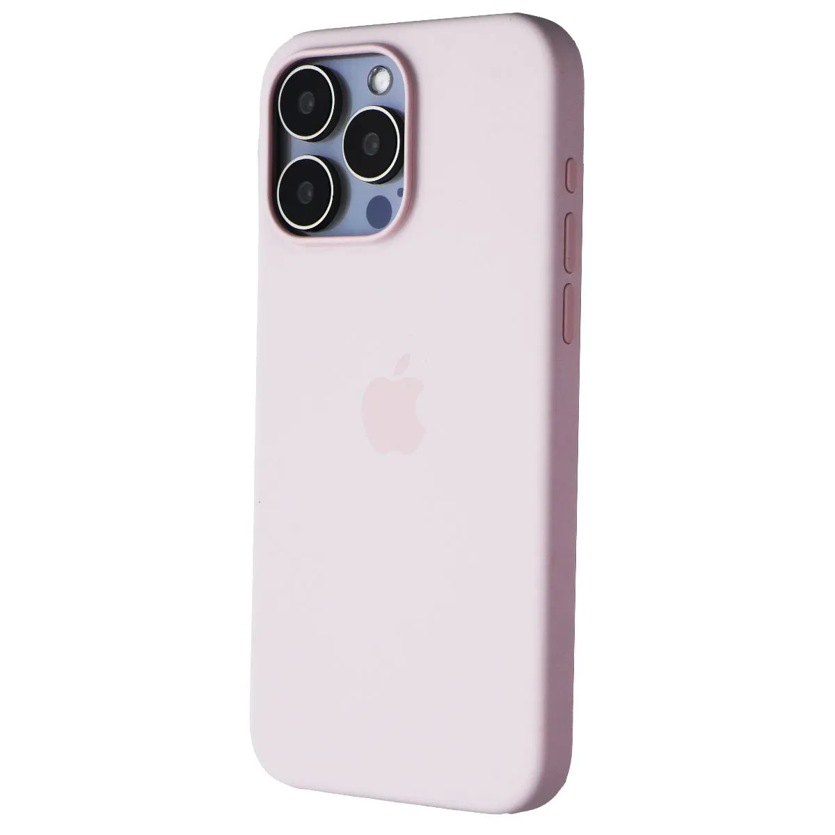 Vivid Finish Apple Official Silicone Case for MagSafe for iPhone 15 Pro Max - Light Pink