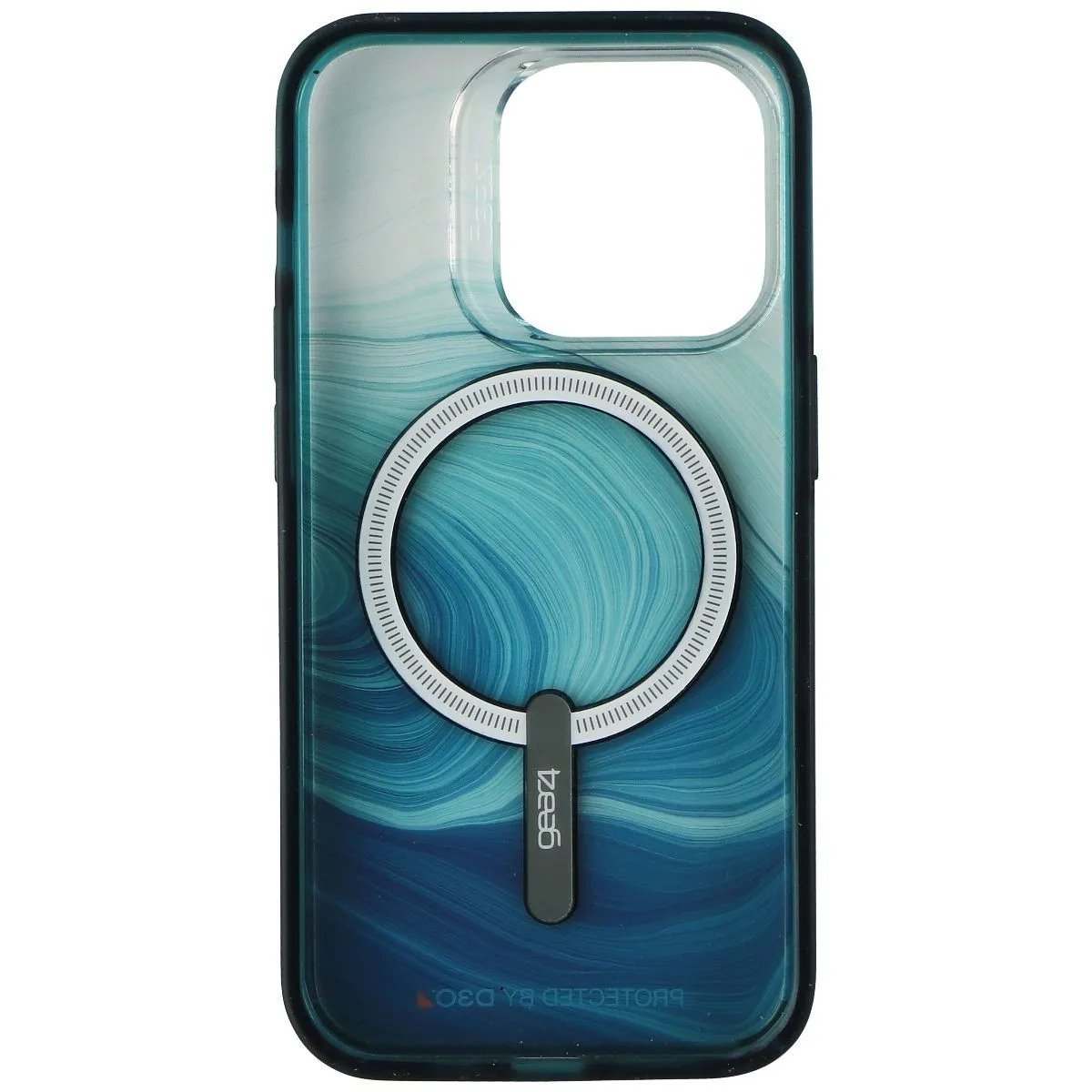 ZAGG Gear4 Milan Snap Case for MagSafe for iPhone 14 Pro - Green Swirl Premium Build