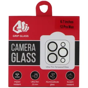 GRIP GLASS Camera Glass Lens Protectors for Apple iPhone 12 Pro Max Water Resistant Film