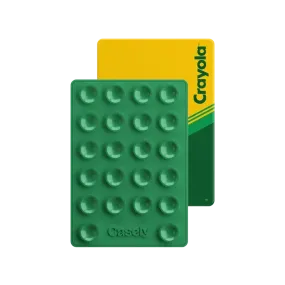 shockproof design tablet case Lightweight Protection Grippy | Crayola Silicone Suction Phone Mount with MagSafe Slim Armor X