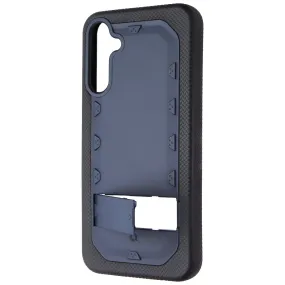 Clear Protection Crystal Finish Quikcell Grand Advocate Two-Layer Case for Samsung Galaxy A15 5G - Navy Blue
