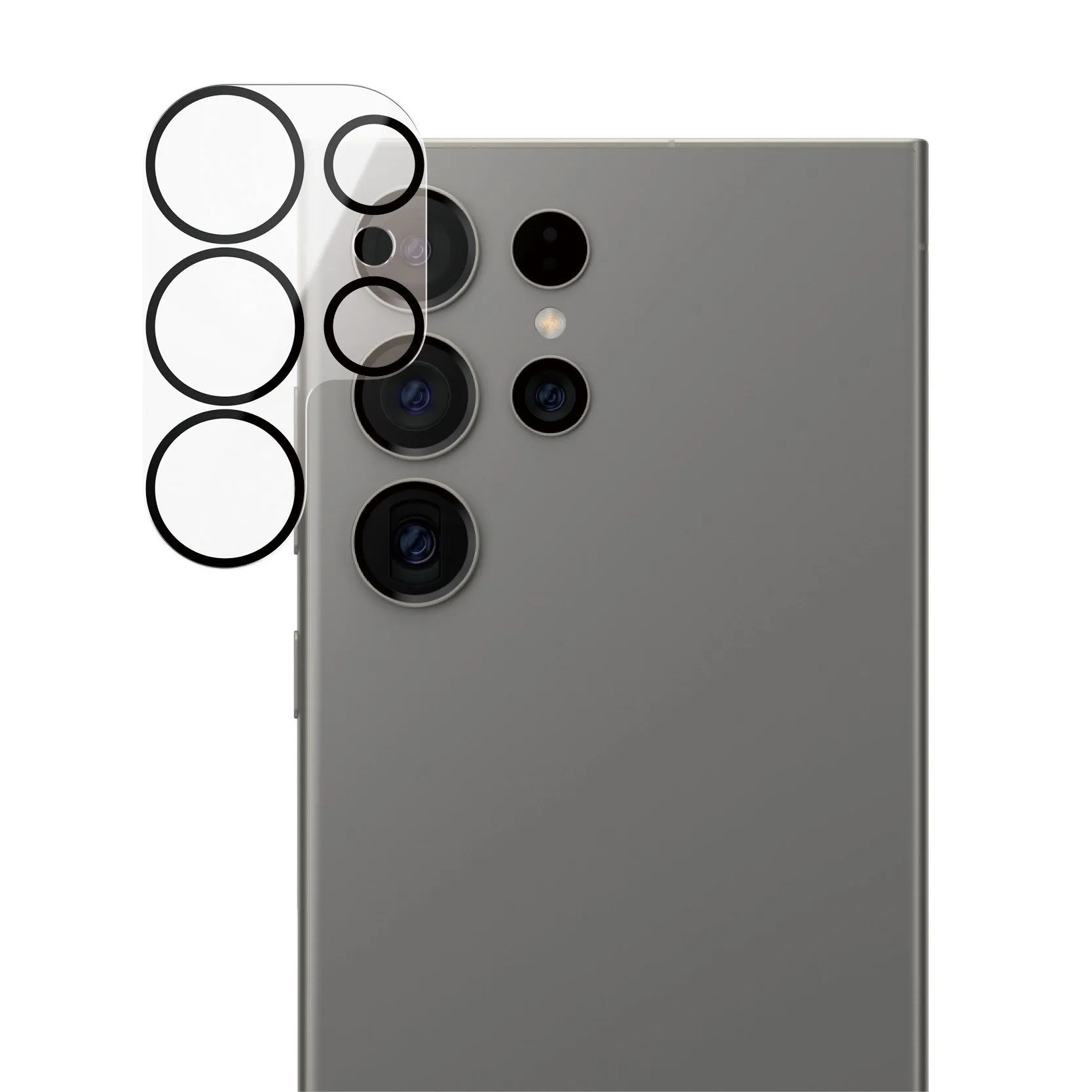 Easy apply PanzerGlass? PicturePerfect Camera Lens Protector Samsung Galaxy S24 Ultra