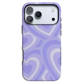 simple design Love Song | Lavender Heart Case