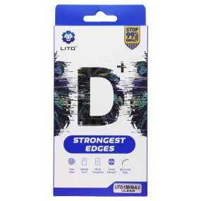 LITO D  Strong Edge Tempered Glass for Apple iPhone 12 mini - Clear (2 Pack) Drop Protection shock resistant coating