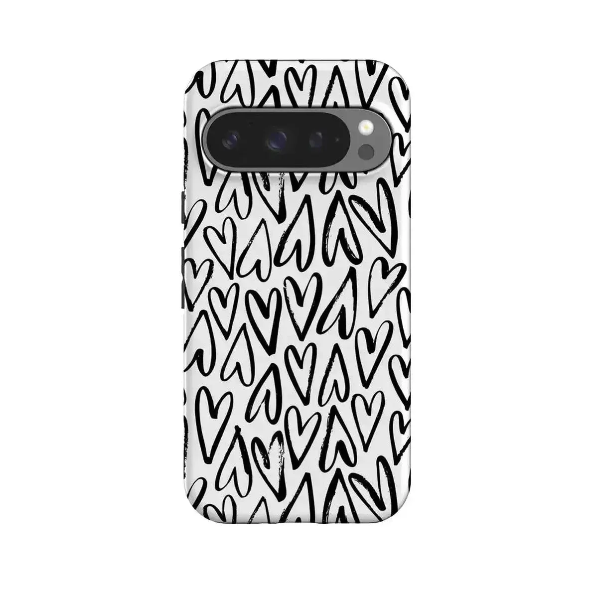 Heart Throb | Endless Hearts Google Pixel Case Protective Edge