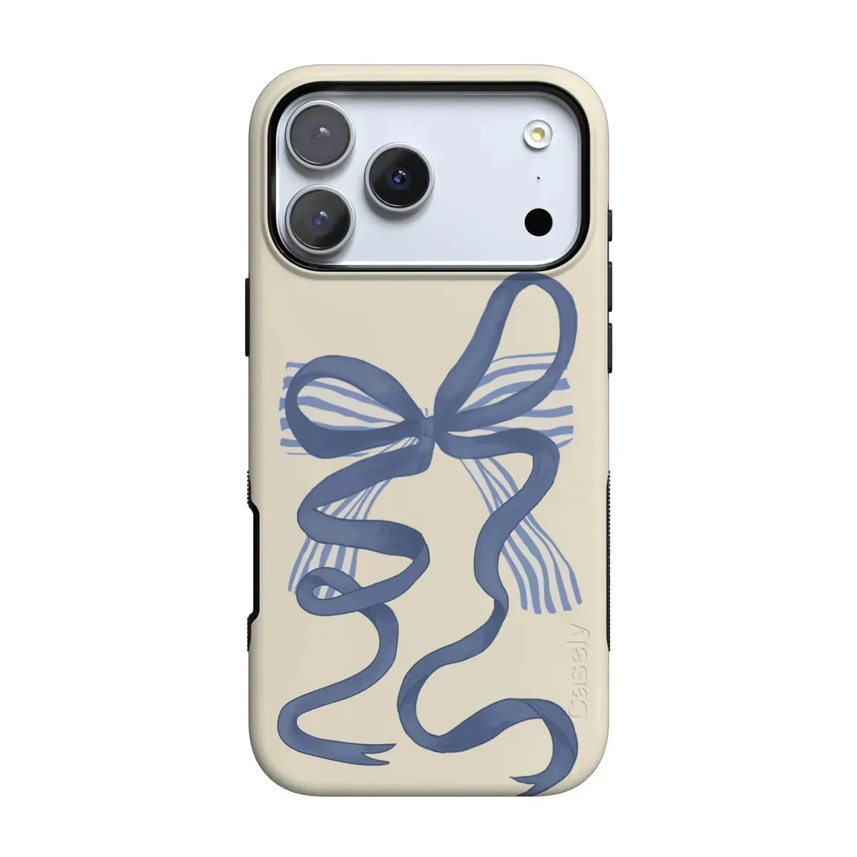 Hybrid Shield Protective Touch Heartstrings | Blue Bow Case