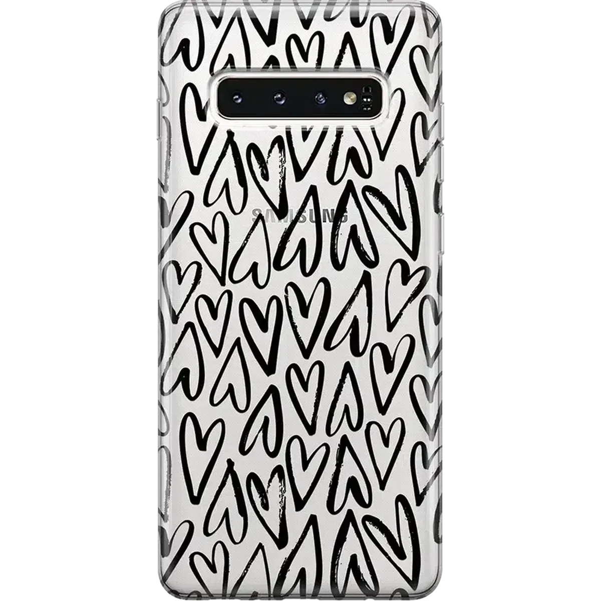 Heart Throb | Endless Hearts Samsung Case Daily Durability Modern Touch