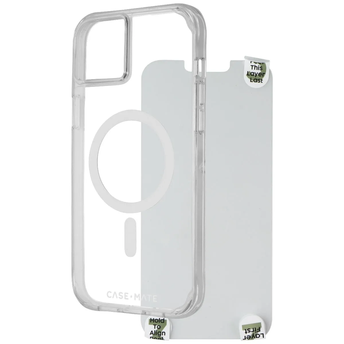 Case-Mate Protection Pack for MagSafe for Apple iPhone 14 Plus - Clear Durable touch