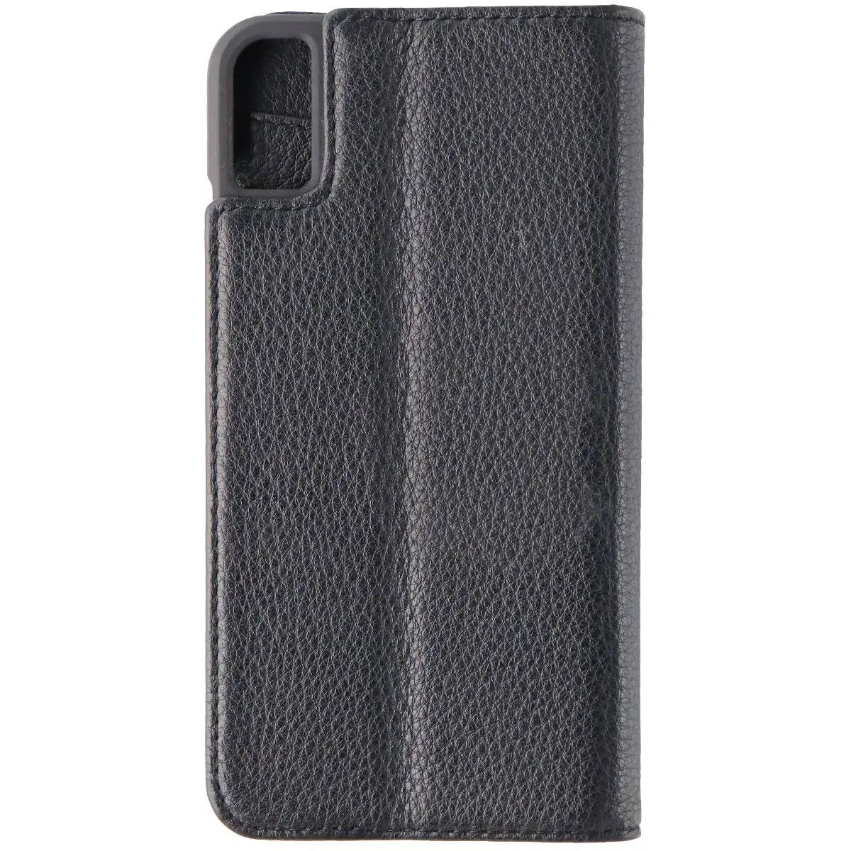 Case-Mate Wallet Folio Genuine Leather Case for Apple iPhone XS Max - Black Modern Frame