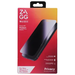 ZAGG Invisible Shield Privacy 360 Protect Screen Protector for iPhone 15 Pro Max Edge Guard Max
