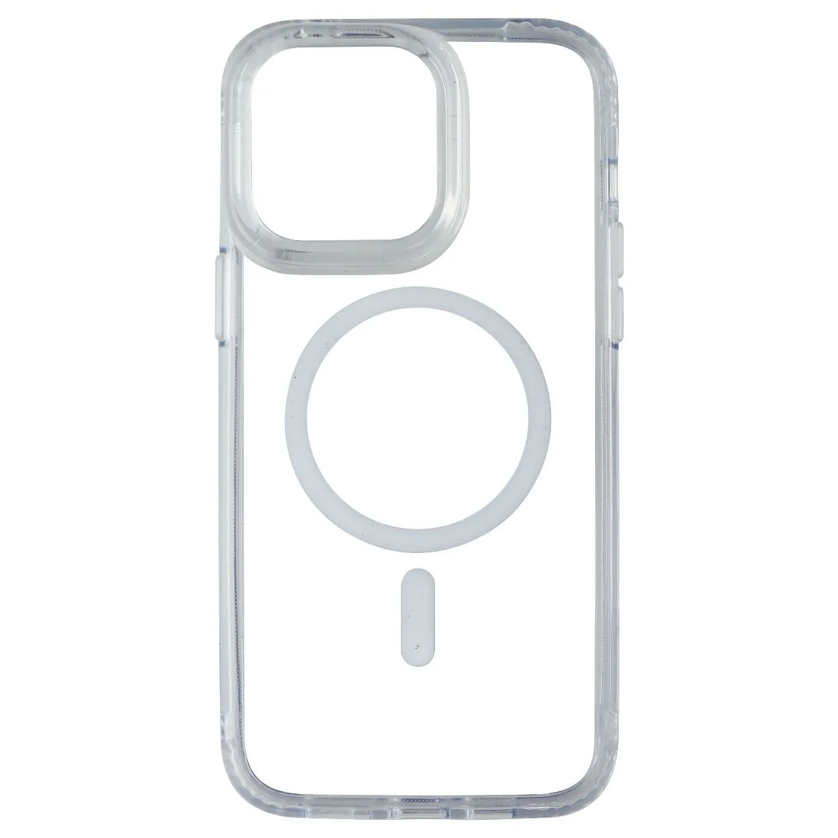 Hard Shell Tech21 EvoClear Series Case For Magsafe for iPhone 14 Pro Max - Clear/White