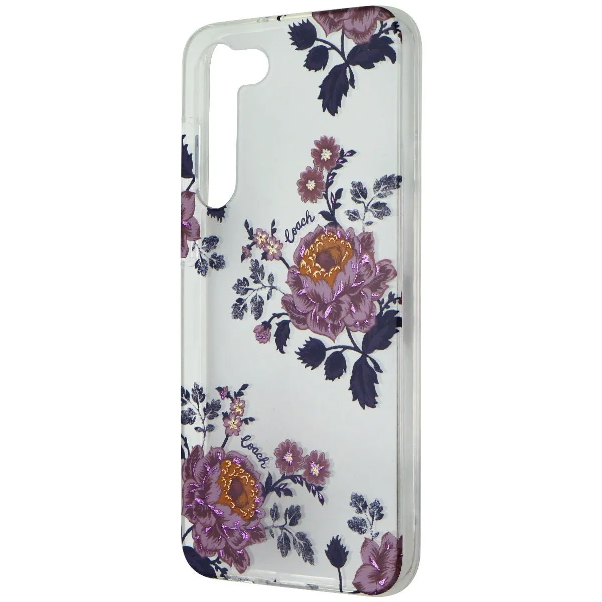 Smooth Outline Hybrid Protection Coach Protective Case for Samsung Galaxy (S23 ) - Moody Floral