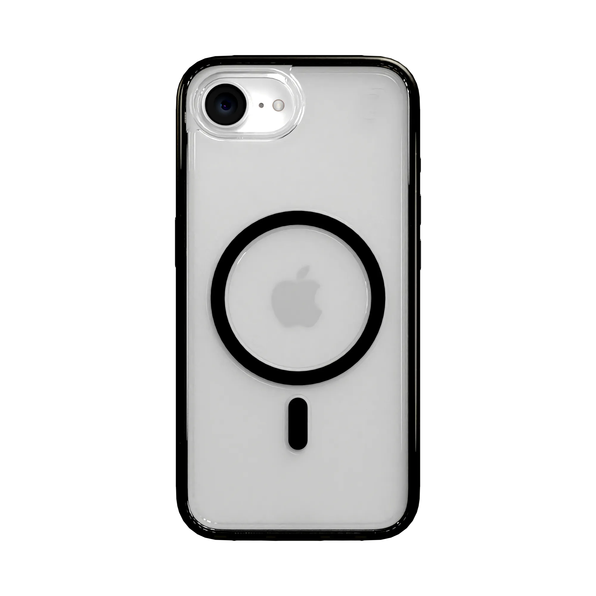 MagSafe? Case for Apple iPhone 16e | Onyx Black | Magnitude Series Creative Artwork Metal Texture