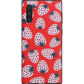 I'd Pick You | Red Strawberry Samsung Case Comfort Grip Rugged Grip