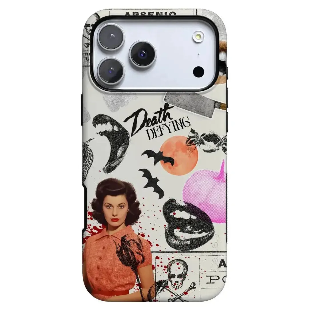 If You Dare | Horror Collage Case Matte Layer