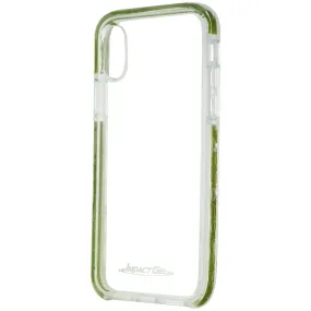 Impact Gel Crusader Lite Series Case for Apple iPhone Xs/X - Green / Clear Comfort Build Layer