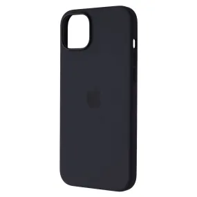 Protective Detail Durable Design Apple Silicone Case for MagSafe for Apple iPhone 15 Plus - Black