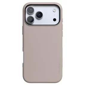 Flexible Edge Texture Taupe on Nude | Ultra-Protective Bold Case