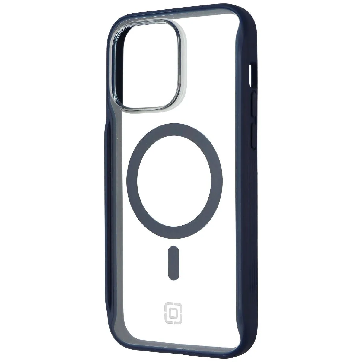Grip Texture Smooth Texture Pattern Incipio AeroGrip Case for MagSafe for iPhone 14 Pro Max - Midnight Navy/Clear