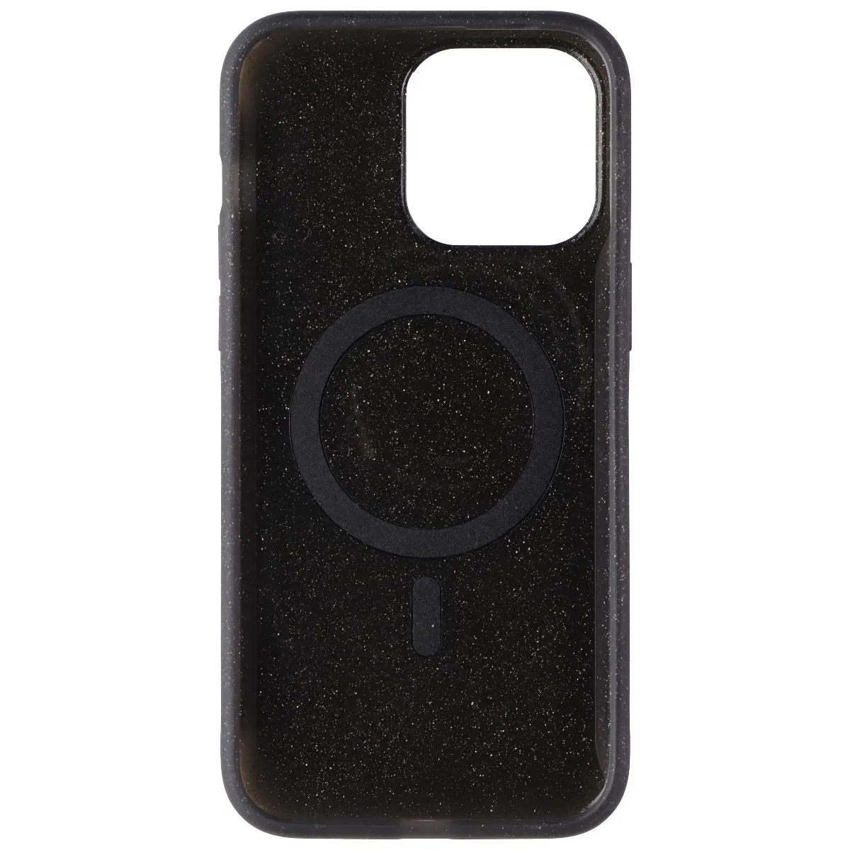 Flexible Grip Texture Incipio AeroGrip for MagSafe for iPhone 15 Pro Max - Black Glitter