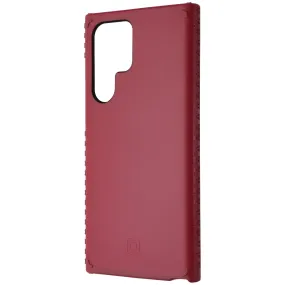 Incipio Grip Series Hard Case for Samsung Galaxy S22 Ultra - Red Hybrid Pattern Luxury Pattern
