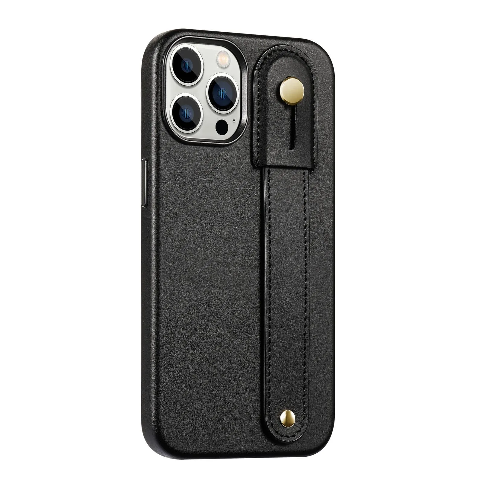 Indy Series Black FingerGrip Series Case - Apple iPhone 13 Pro Protective Lining Protective Frame