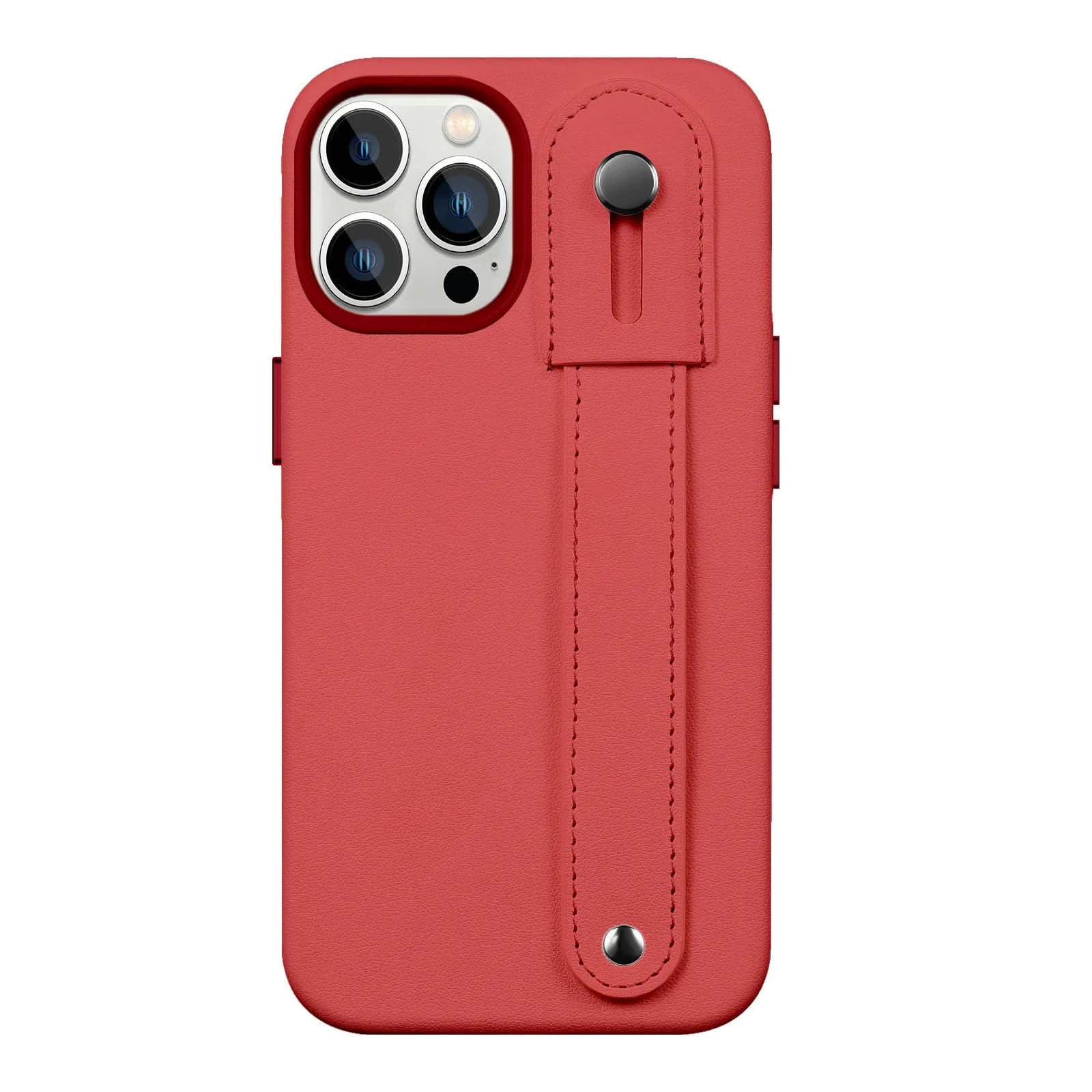 Indy Series Leather FingerGrip Case - iPhone 14 Pro Protective Layer Refined Finish