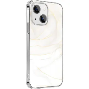 Inspire Series White Marble Case - iPhone 14 Plus - CP00333 Compact Frame Travel Companion