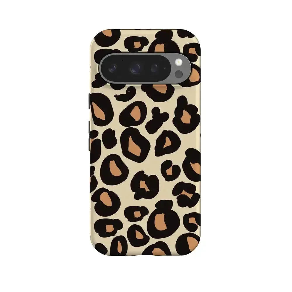 elegant design Shock Surface Into the Wild | Leopard Print Google Pixel Case