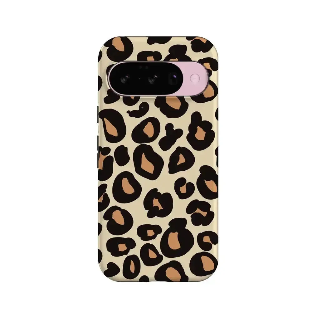 Soft Protection Hard Plastic Into the Wild | Leopard Print Google Pixel Case