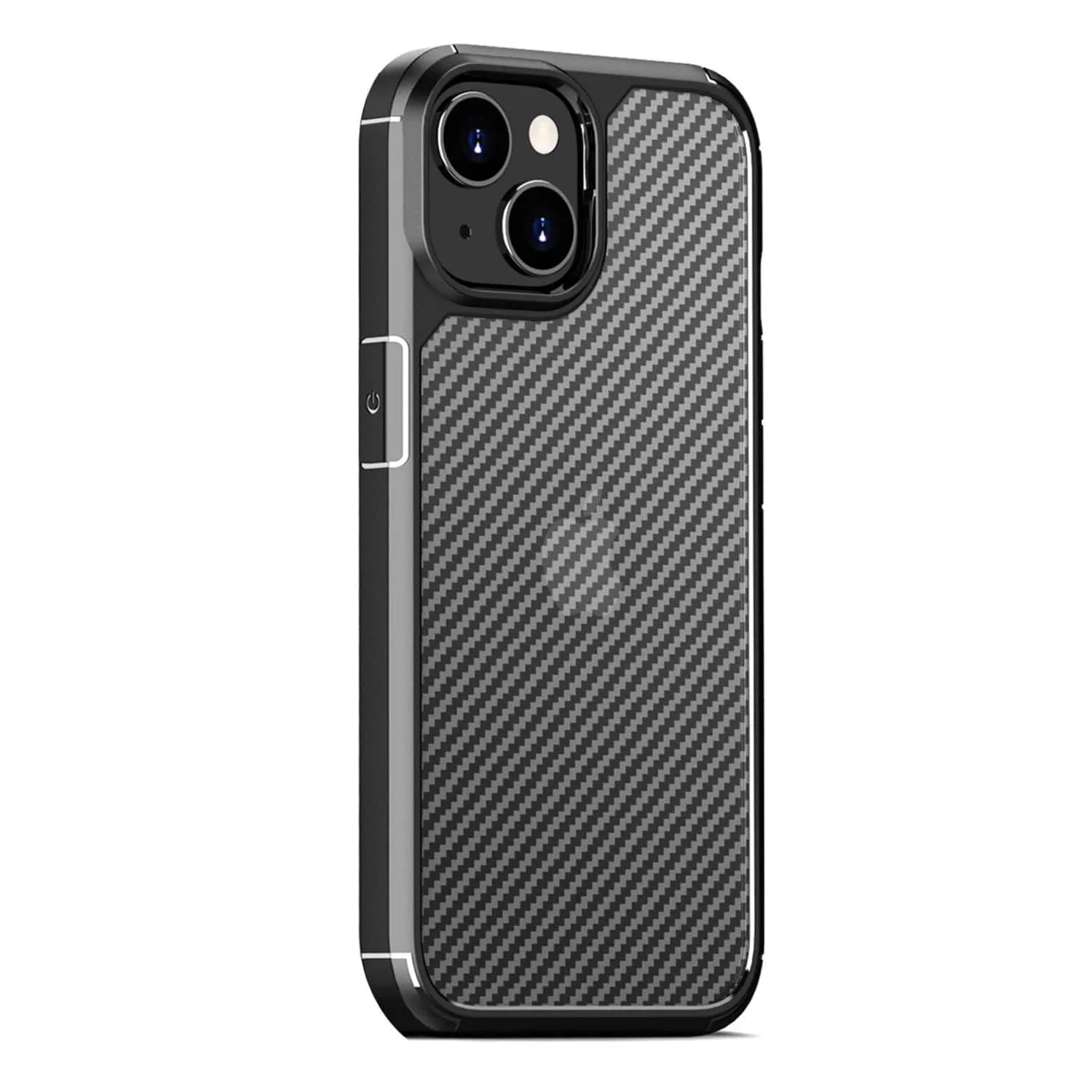 iPhone 15 Carbon-Fiber Case - Rugged Protection | Venture Series Glossy Look