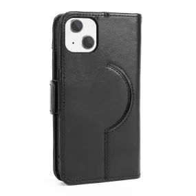 Minimal Touch iPhone 15 Leather Wallet Case with MagSafe - Card Holder | Indy Series