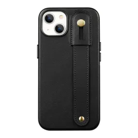 iPhone 15 Plus Leather FingerGrip Case with MagSafe | Indy Series Fashion Touch