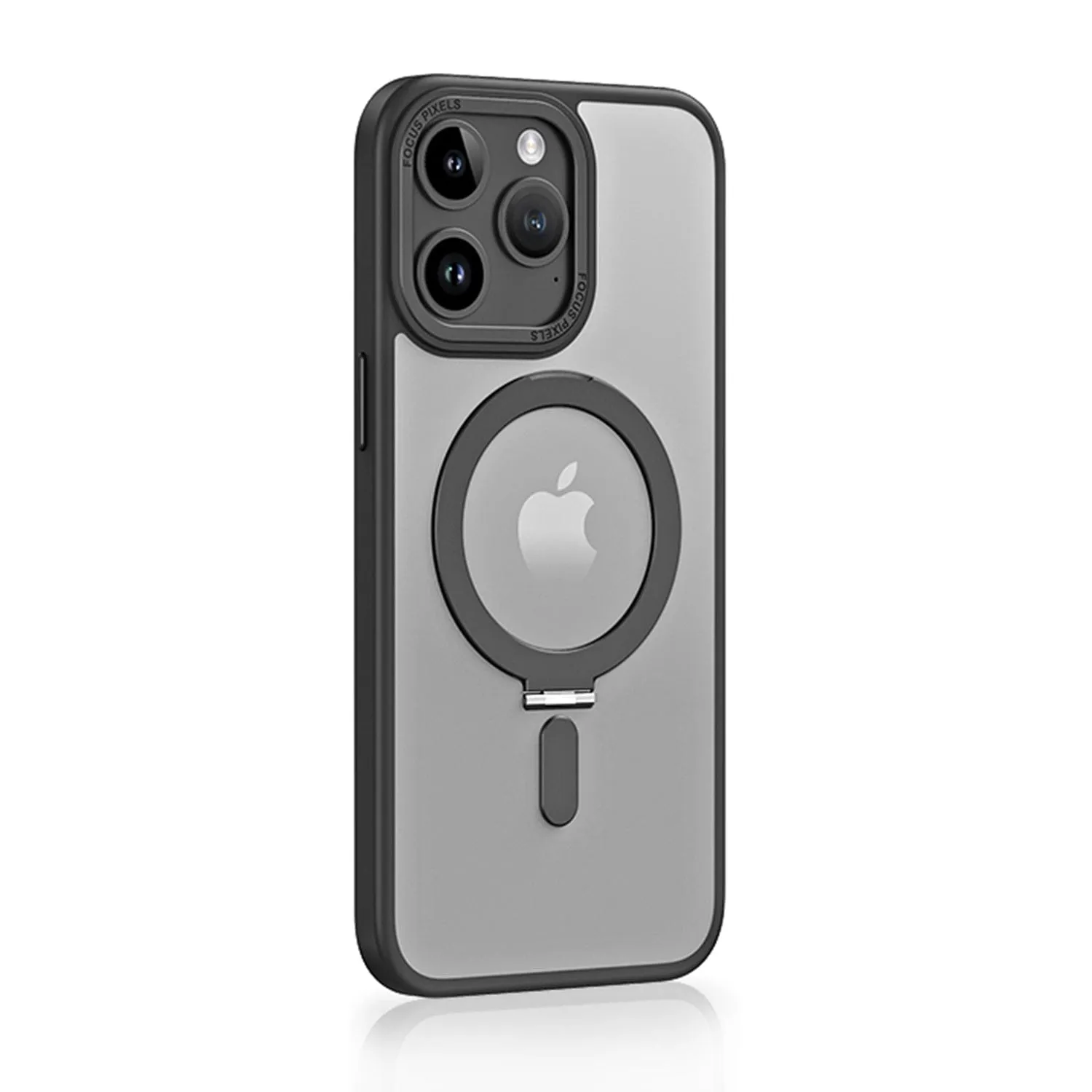 Modern Style iPhone 15 Pro Max Clear Kickstand Case with MagSafe | Venture Series