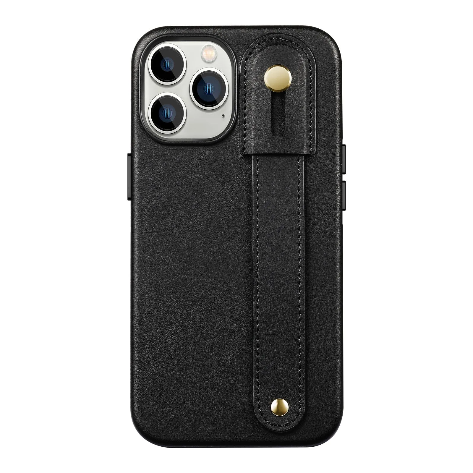 iPhone 15 Pro Max Leather FingerGrip Case with MagSafe | Indy Series Stylish Choice Durable Finish