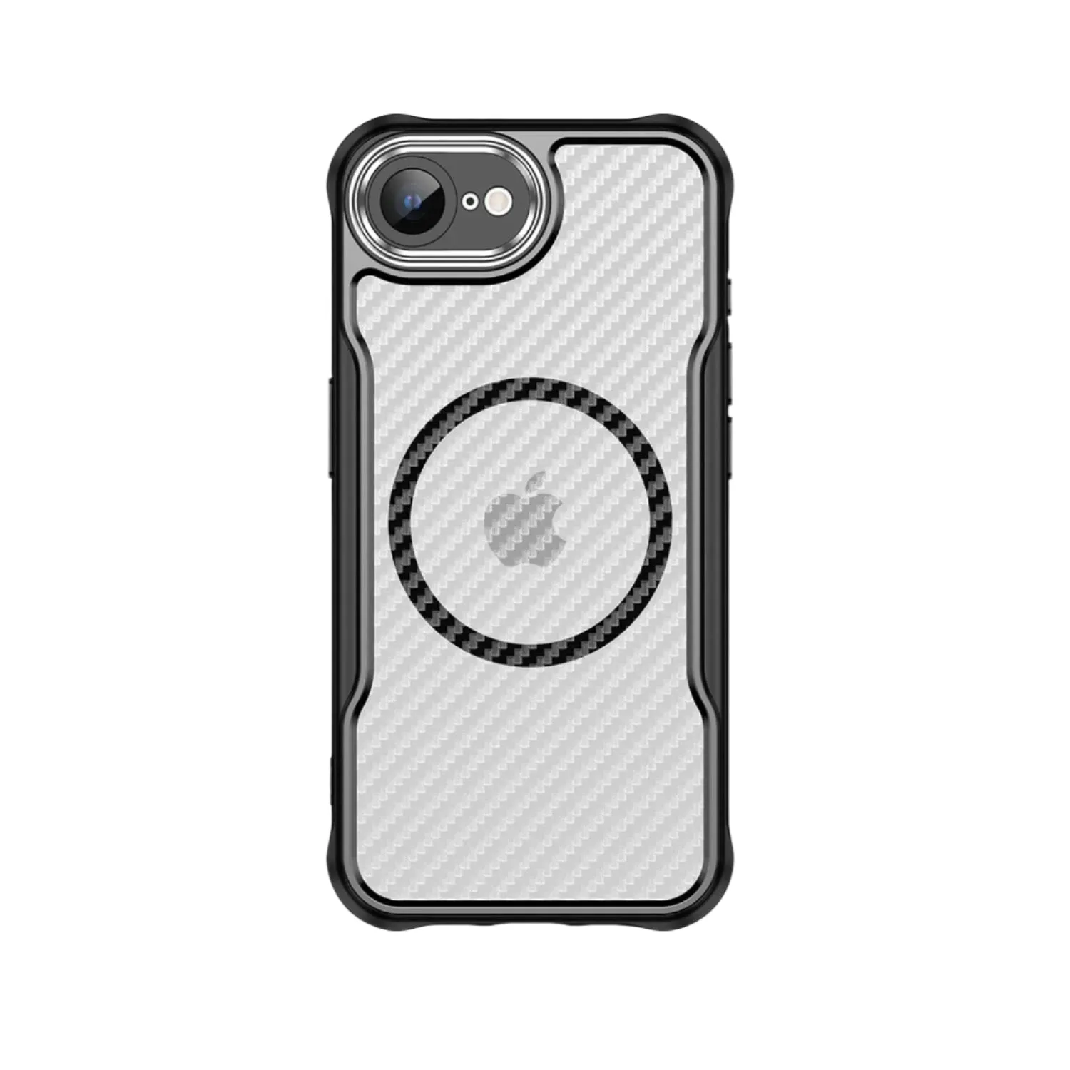 Water shield Trendy Texture iPhone 16e Clear Case with MagSafe - Anti-Slip Grip, Rugged Protection | Venture Series