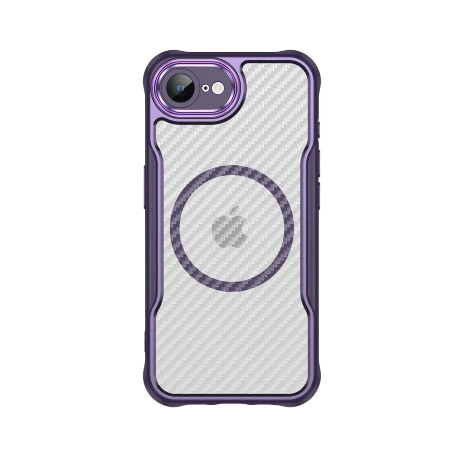 iPhone 16e Clear Case with MagSafe - Anti-Slip Grip, Rugged Protection | Venture Series Practical Look Clear Texture